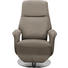 RELAXSESSEL Relaxfunktion - Hellbraun/Chromfarben, Design, Textil/Metall (68/109/78cm) - Welnova RELAXSESSEL Relaxfunktion - Hellbraun/Chromfarben, Design, Textil/Metall (68/109/78cm) - Welnova