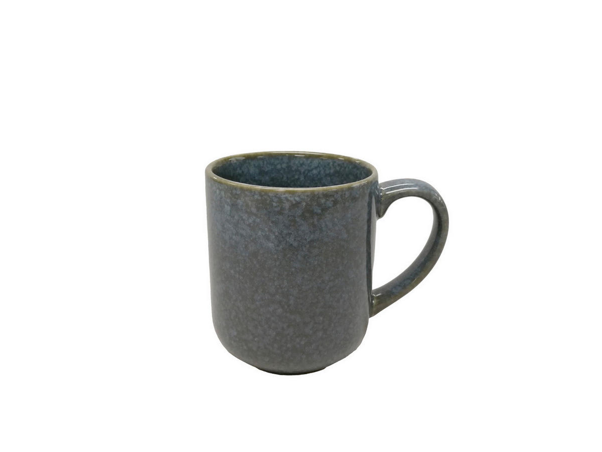 KAFFEEBECHER Marbella  410 ml   - Blau, Trend, Keramik (8,5/10,2cm) - Novel