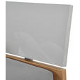 BETT 120/200 cm  in Grau, Eichefarben  - Eichefarben/Grau, MODERN, Holzwerkstoff (120/200cm) - Xora
