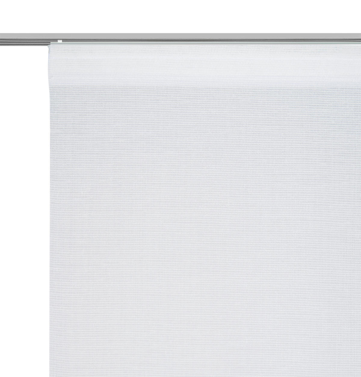 PANELNA ZAVESA    60/255 cm  - bela, Konvencionalno, tekstil (60/255cm) - Novel