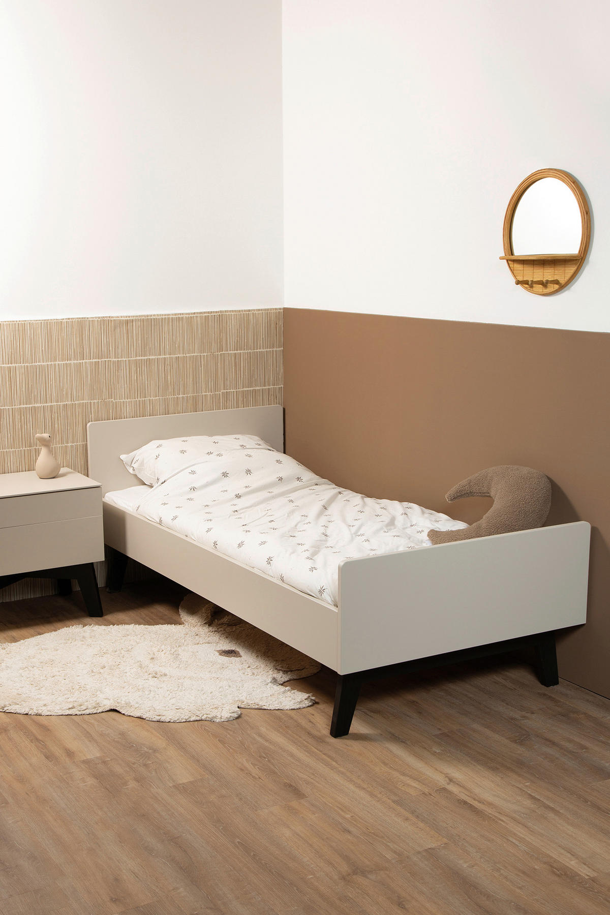 BABYBETTWÄSCHE Little Charm 120/150 cm  - Grauweiß, Basics, Textil (120/150cm) - Witlof for Kids