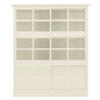 HIGHBOARD UrbanClass  in 190,5/219,5/49 cm  - Weiß, LIFESTYLE, Glas/Holz (190,5/219,5/49cm) - Livetastic
