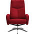 RELAXSESSEL Relaxfunktion - Chromfarben/Rot, Design, Textil/Metall (71/104/72cm) - Welnova RELAXSESSEL Relaxfunktion - Chromfarben/Rot, Design, Textil/Metall (71/104/72cm) - Welnova