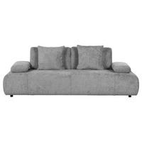 SCHLAFSOFA  in Chenille Schlammfarben  - Schlammfarben/Schwarz, KONVENTIONELL, Kunststoff/Textil (235-255/80/116-138cm) - Carryhome