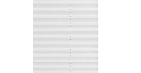 PLISSEE 50/130 cm - Weiß, Basics, Textil (50/130cm) - Boxxx