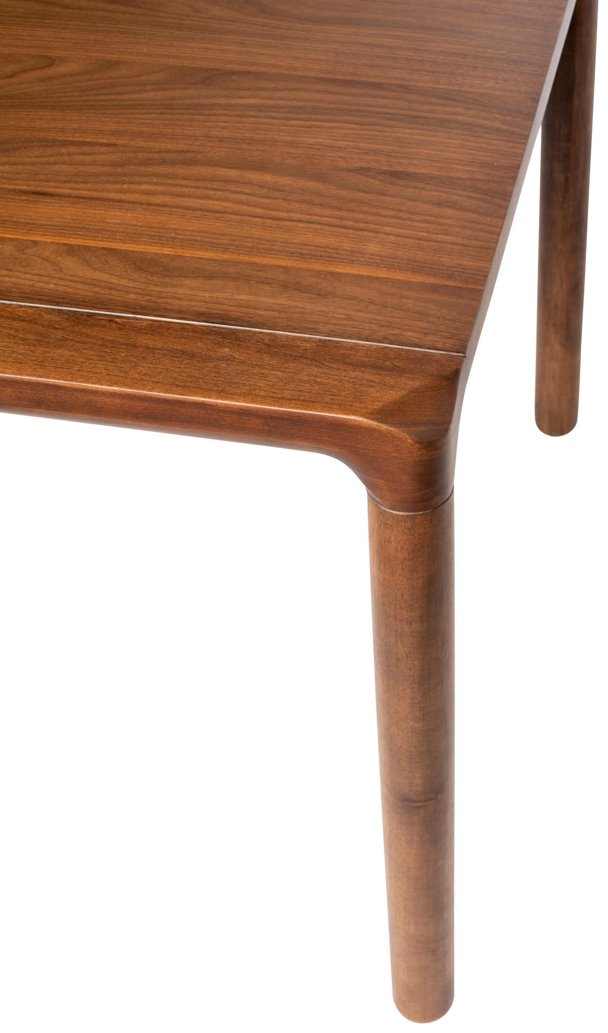 JEDILNA MIZA, furnirano oreh barva oreha  - barva oreha, Basics, leseni material/les (220/90/75cm) - Zuiver