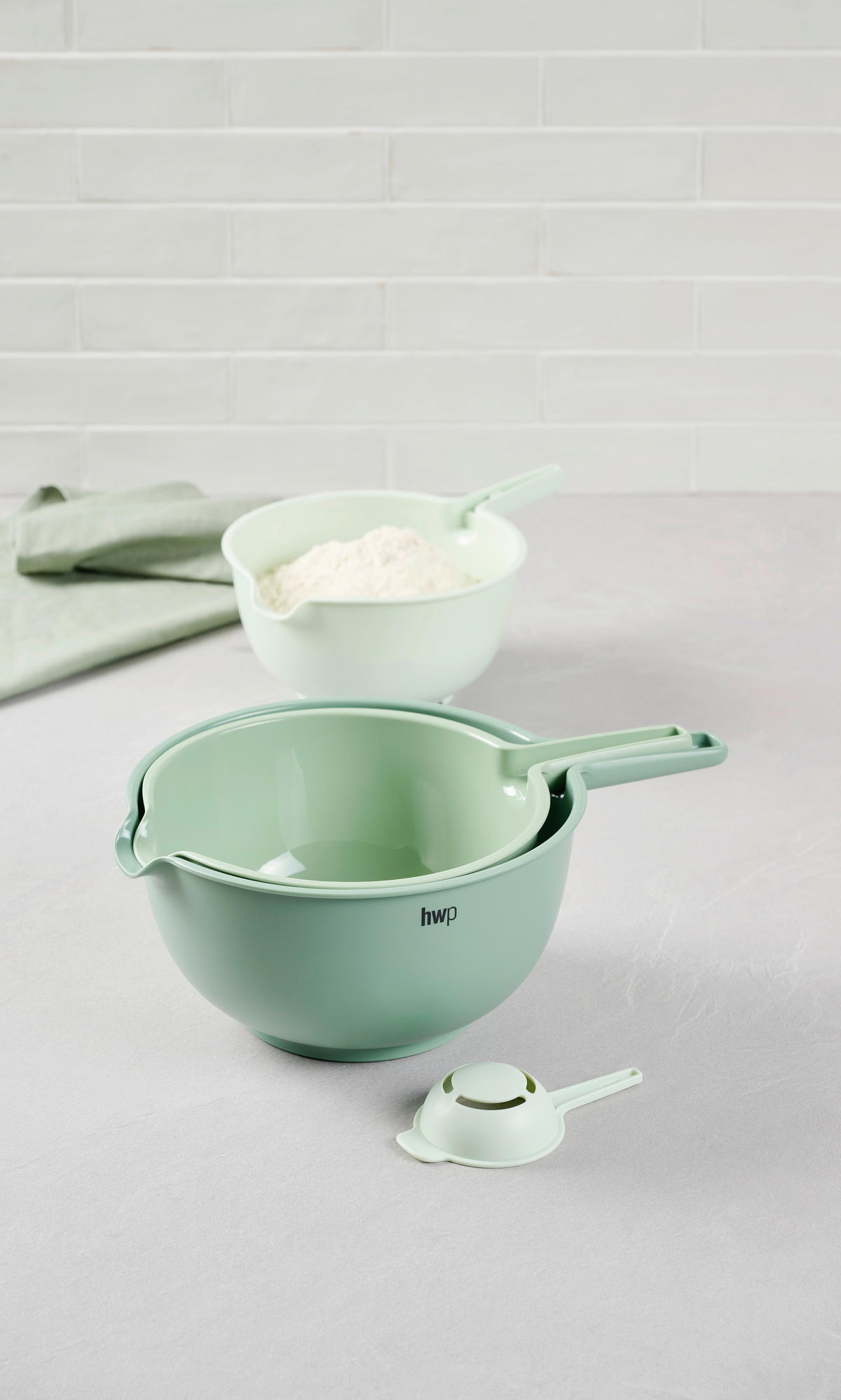 SCHÜSSELSET 4-teilig  - Multicolor, Basics, Kunststoff - Homeware Profession.