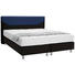 BOXSPRINGBETT in Blau, Schwarz - Blau/Alufarben, KONVENTIONELL, Kunststoff/Textil (160/200/cm) - Bentley BOXSPRINGBETT in Blau, Schwarz - Blau/Alufarben, KONVENTIONELL, Kunststoff/Textil (160/200/cm) - Bentley