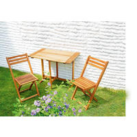 GARTENKLAPPTISCH Holz rechteckig  - Naturfarben, KONVENTIONELL, Holz (90/72/60cm) - Gardenson