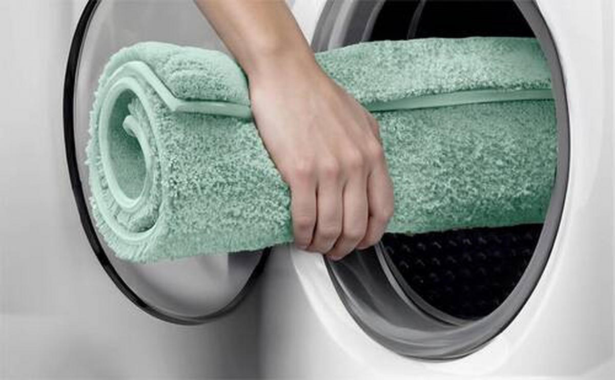 WC-VORLEGER Grün 50/60 cm  - Grün, Basics, Kunststoff/Textil (50/60cm) - Grund