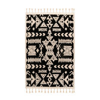 KOBEREC S VYSOKÝM VLASEM, 120/170 cm, černá - černá, Konvenční, textil (120/170cm)