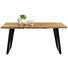 ESSTISCH in Holz, Metall 175/90/76 cm - Schwarz/Akaziefarben, MODERN, Holz/Metall (175/90/76cm) - Landscape ESSTISCH in Holz, Metall 175/90/76 cm - Schwarz/Akaziefarben, MODERN, Holz/Metall (175/90/76cm) - Landscape