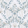 NON WOVEN-TAPET 52/1000 cm  - vit/pastellblå, Basics, papper/plast (52/1000cm)