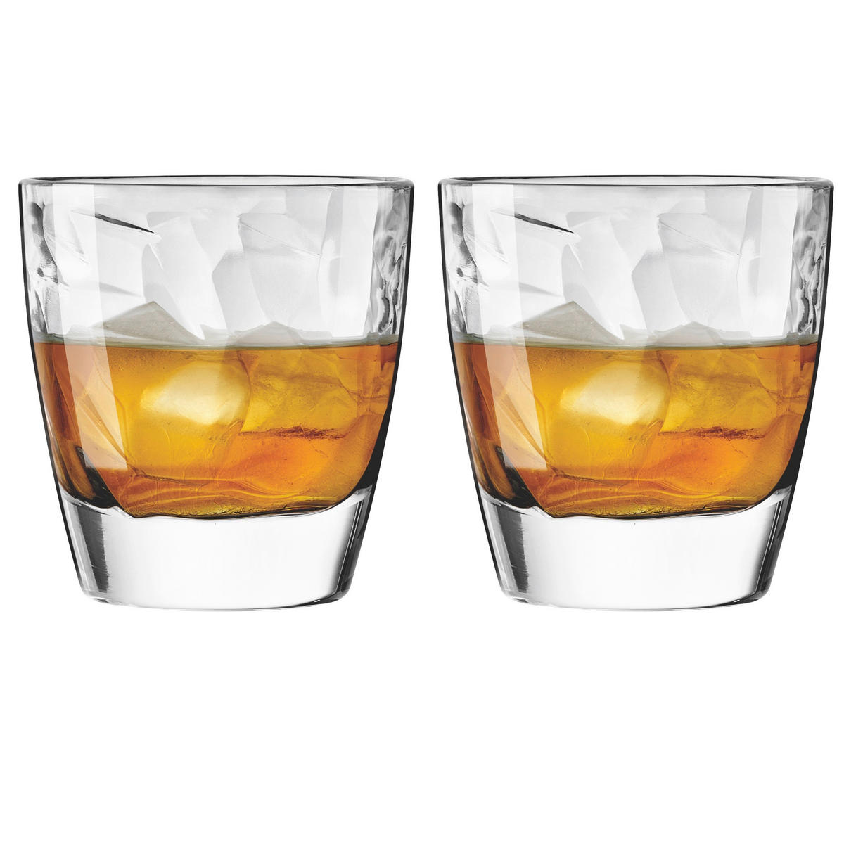 GLÄSERSET Alpino Cappucino 2-teilig  - Transparent, Design, Glas (8/8,5cm) - Ritzenhoff