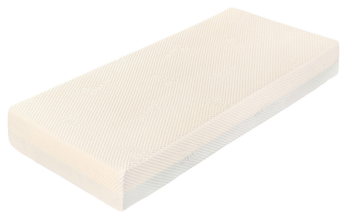 MATRACE Z VISCO PĚNY, 90/200 cm - bílá, Basics, textil (90/200cm) - Curem