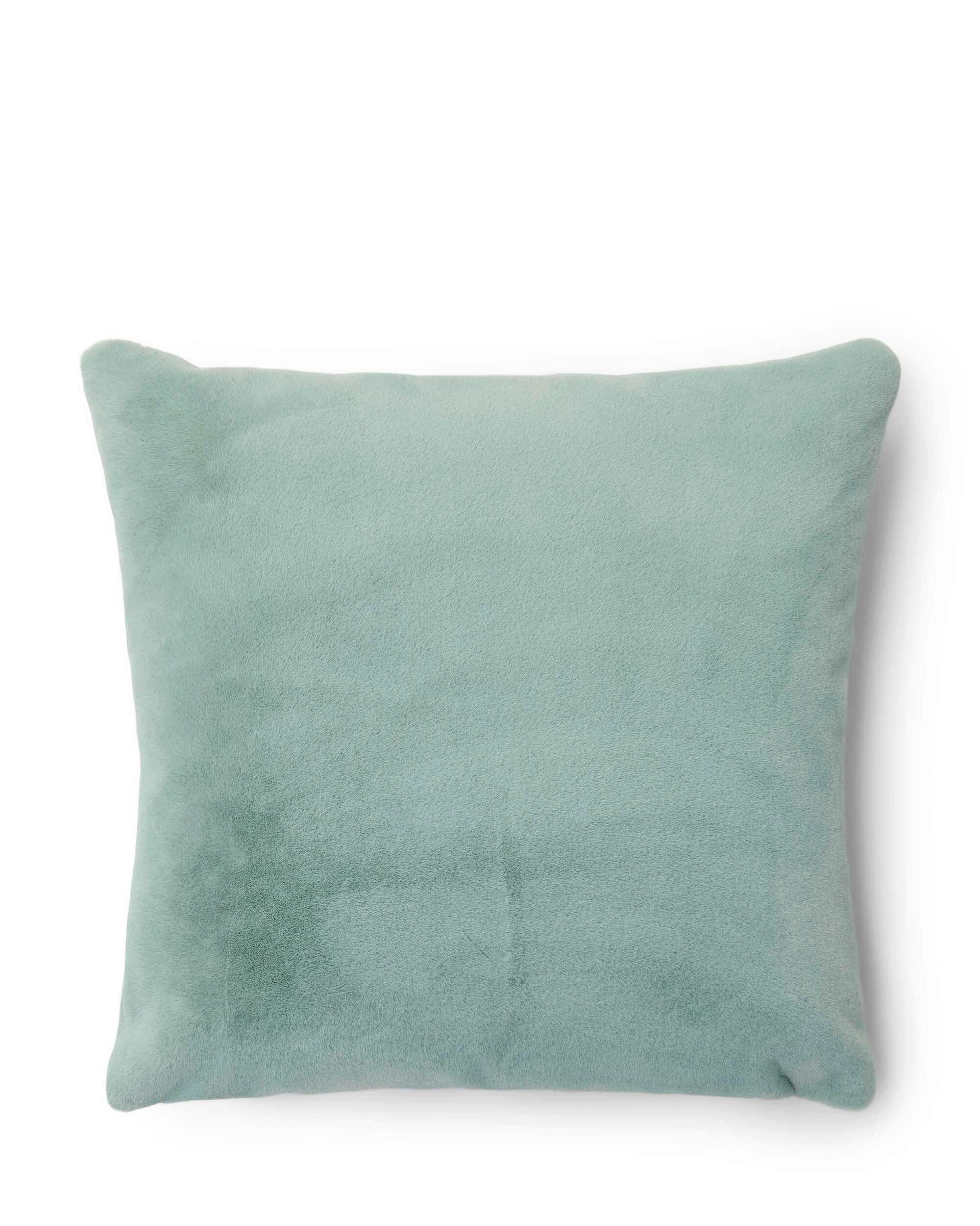 FELLKISSEN 50/50 cm  - Grün, Basics, Fell/Textil (50/50cm) - Essenza