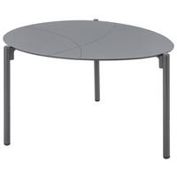 STÔL NA TERASU, kov, 65/65/42,5 cm - antracitová, Modern, kov (65/65/42,5cm) - Amatio