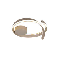 LED-DECKENLEUCHTE CIRONDA  - Beige, Design, Metall (59,5/26,5/58,7cm) - Cinque