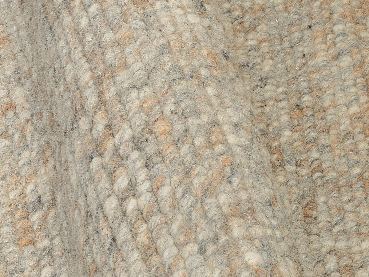 HANDWEBTEPPICH 140/200 cm Helsinki Naturfarben  - Naturfarben, Basics, Textil (140/200cm) - Linea Natura