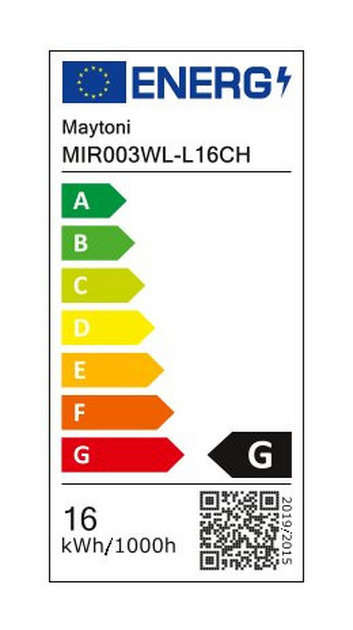 SPIEGELLEUCHTE - Chromfarben, Trend, Metall (4,8/72/20cm) - MAYTONI
