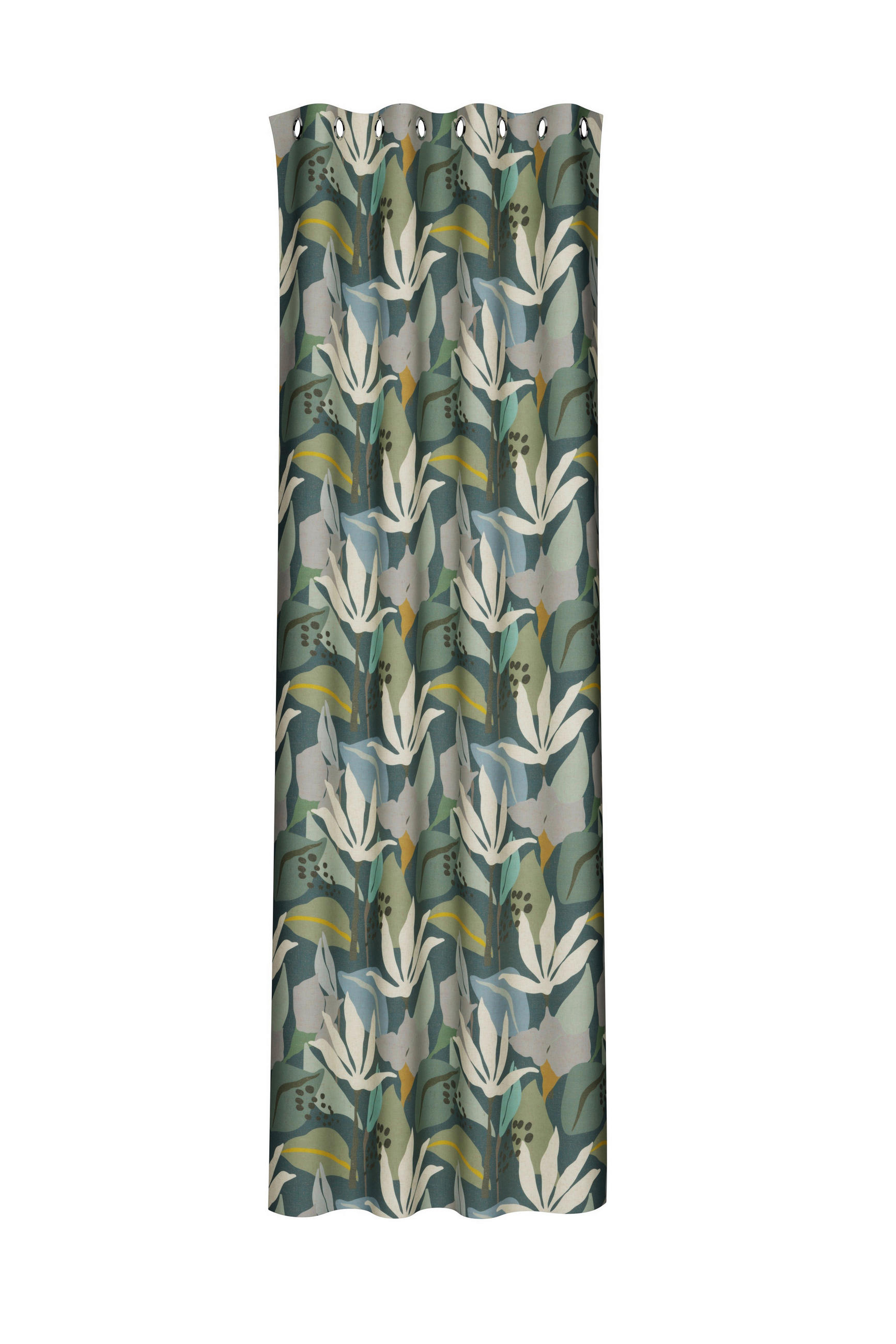 FERTIGVORHANG  blickdicht  135/245 cm   - Waldgrün, Basics, Textil (135/245cm)