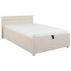 TAPECIRANI KREVET   120/200 cm   prirodne boje  - prirodne boje, Moderno, drvo/metal (120/200cm) - MID.YOU