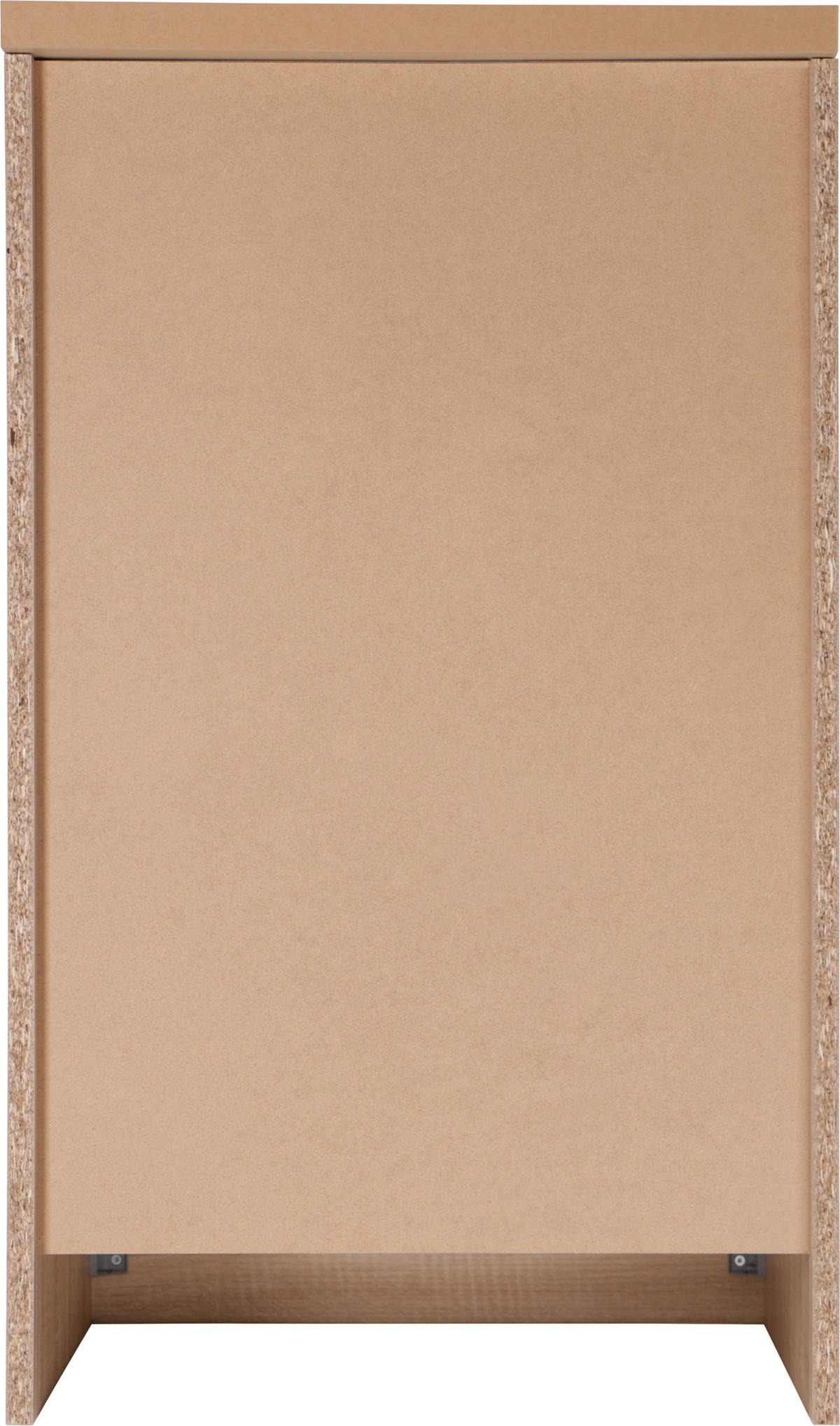 KÜCHENUNTERSCHRANK 50/84,8/60 cm  in Grau, Eichefarben  - Eichefarben/Silberfarben, Basics, Holzwerkstoff/Metall (50/84,8/60cm) - Respekta