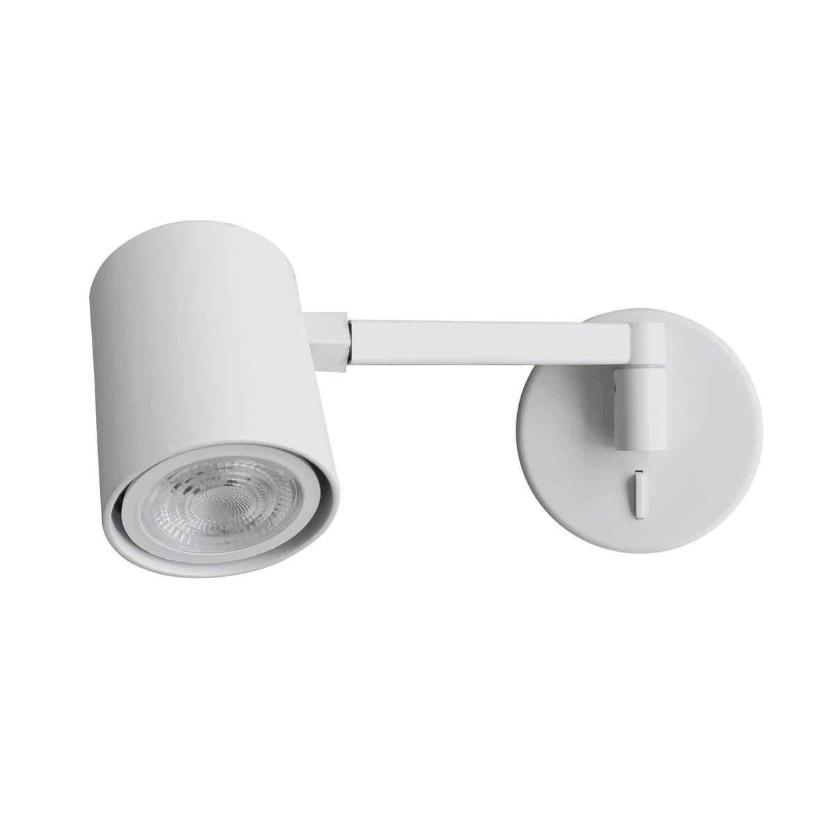 WANDLEUCHTE Snow   - Weiß, KONVENTIONELL, Metall (8/8/21cm)