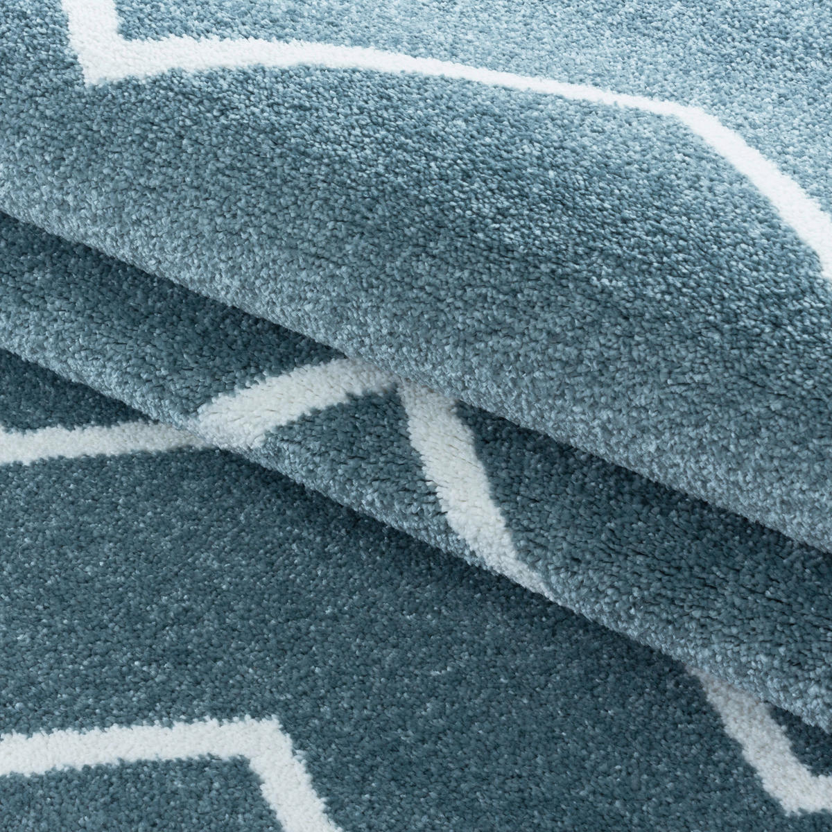 LÖPARE 80/250 cm Rio 4602 blau  - blå, Basics, textil (80/250cm)