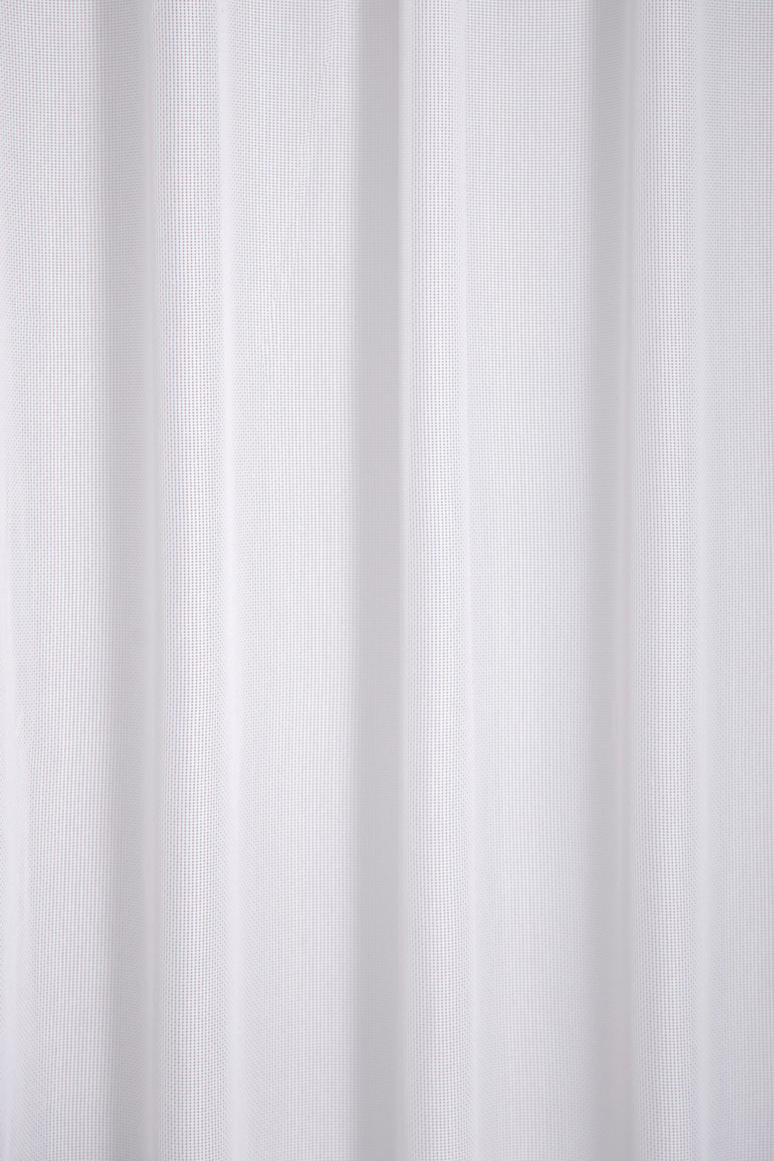 FERTIGVORHANG transparent  - Weiß, KONVENTIONELL, Textil (140/245cm)