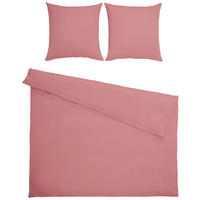 BETTWÄSCHE Satin 200/200 cm  - Pink, KONVENTIONELL, Textil (200/200cm) - Bio:Vio