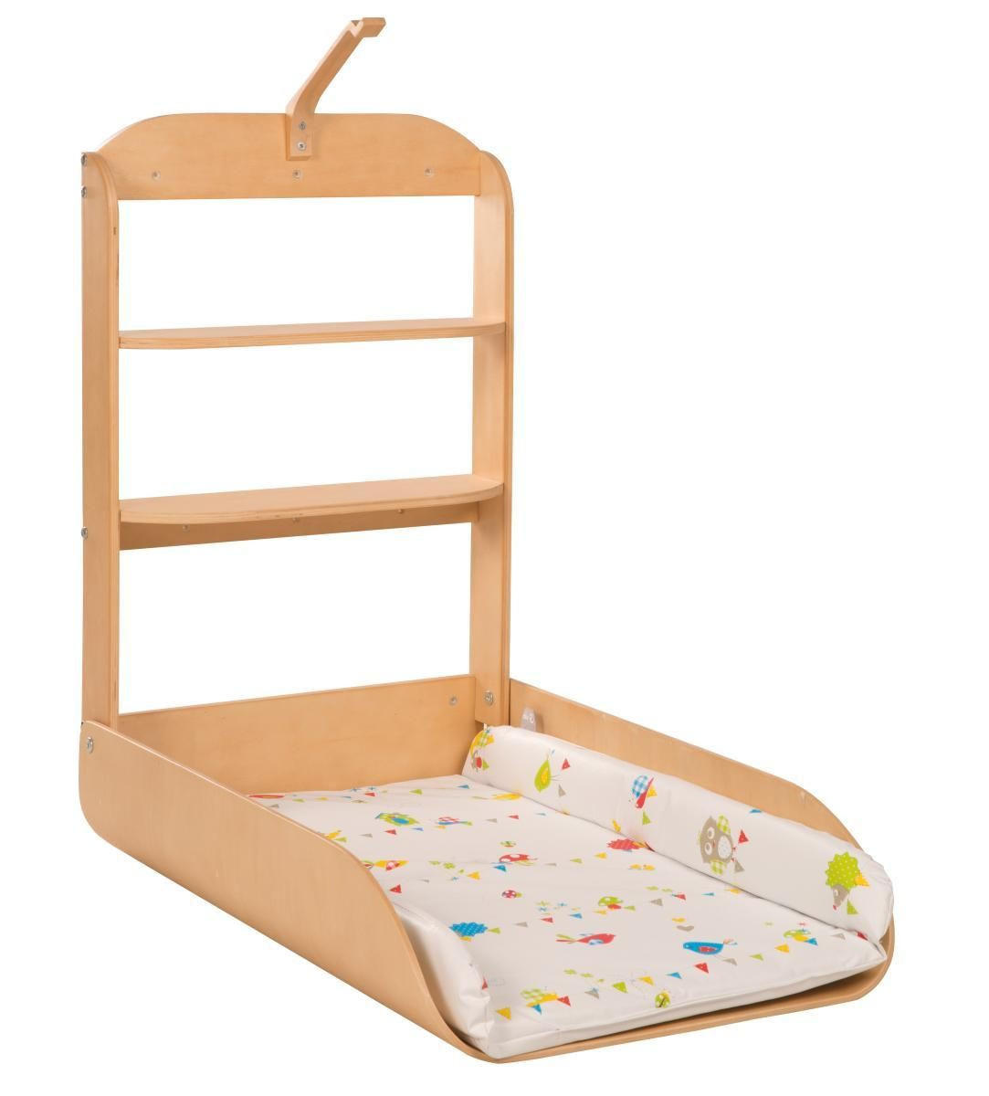 Roba Wandwickeltisch Natur 76.5x49 cm