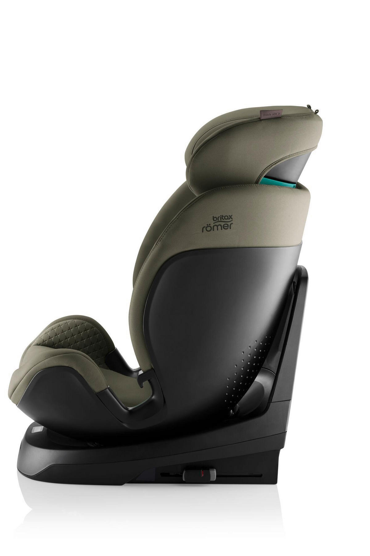 REBOARDER-KINDERSITZ SWIVEL-GROW MAX AIR  - Olivgrün, Basics, Kunststoff/Textil (44/57/56cm) - Britax Römer