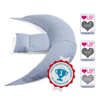 STILLKISSEN   - Grau, Basics (0,37/0,14/0,43cm)