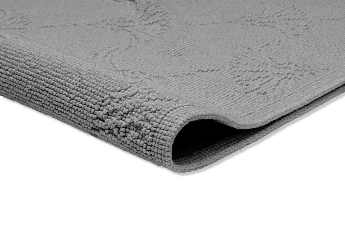 BADTEPPICH Grau 50/70 cm  - Grau, Design, Textil (50/70cm) - Joop!