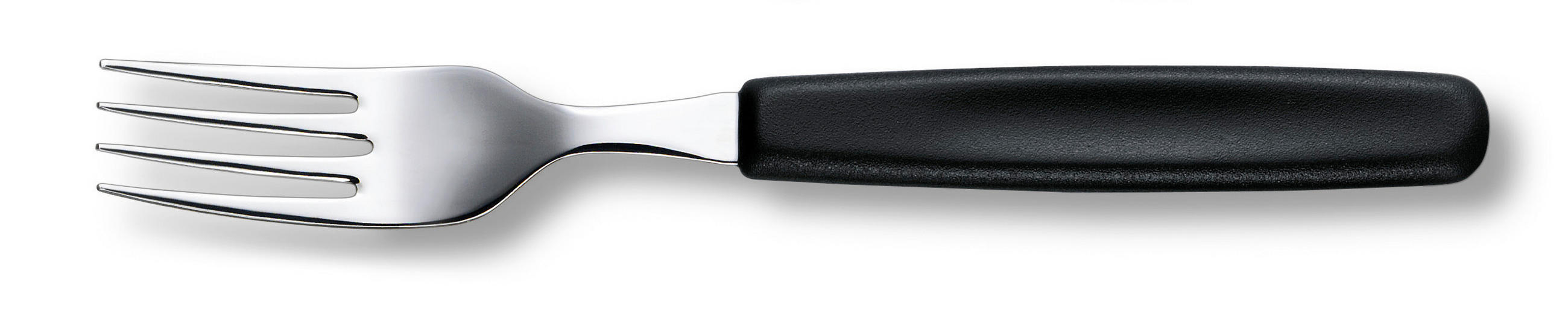 GABEL - Schwarz, Basics, Kunststoff (19.8/2.3/1.0cm) - Victorinox