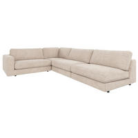 SOFFA i ljusgrå  - ljusgrå/svart, Klassisk, metall/trä (325/78/230cm) - Rowico