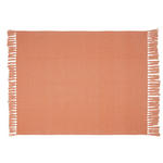 DECKE 127/152 cm  - Orange, Basics, Textil (127/152cm) - Novel