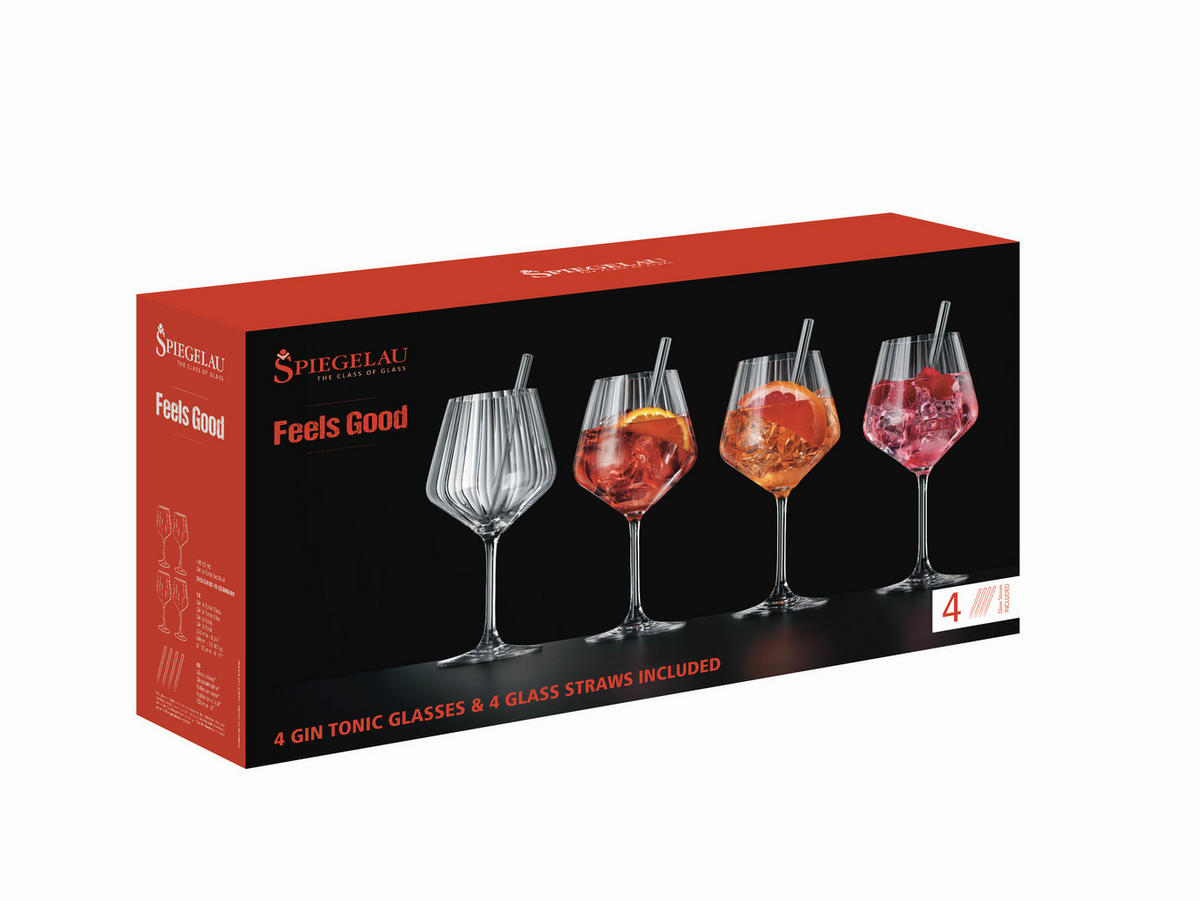 GLÄSERSET Spiegelau 8-teilig  - Klar, Lifestyle, Glas (11,5/24,6/44,3cm) - Spiegelau