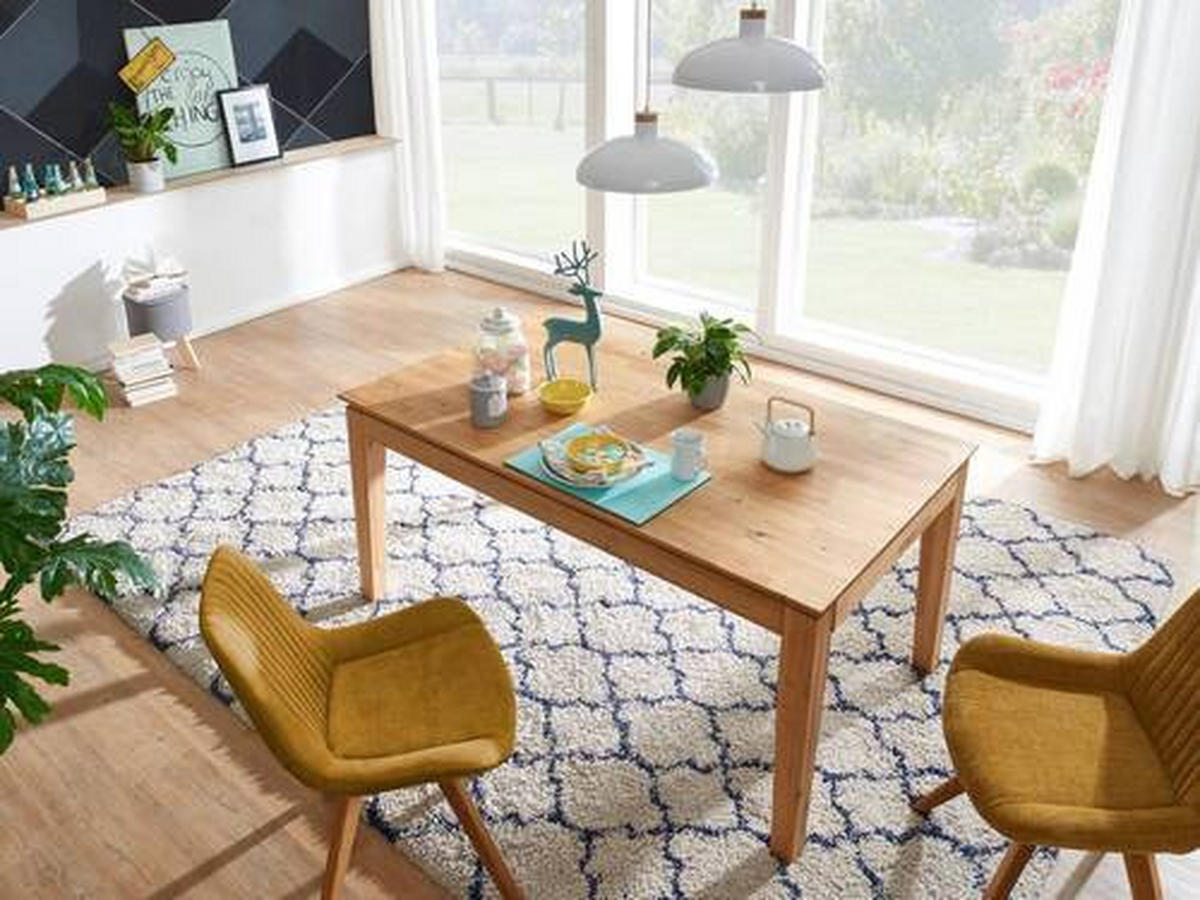 ESSTISCHHolz 160/90/75 cm  - Braun, Natur, Holz (160/90/75cm) - Livetastic