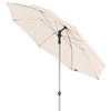 SONNENSCHIRM 200 cm Naturfarben  - Silberfarben/Naturfarben, KONVENTIONELL, Textil/Metall (200/200cm) - Doppler