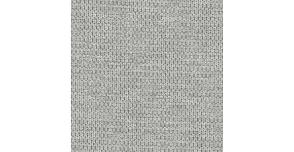 ECKSOFA Ottomane rechts, Eckteil  More_LZ Hellgrau Webstoff  - Hellgrau/Schwarz, Design, Textil/Metall (296/188cm) - Xora