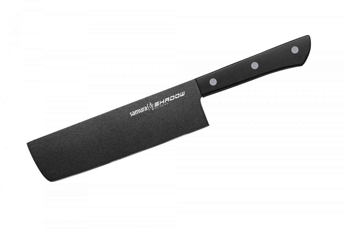 KUVARSKI NOŽ  SHADOW        30 cm    nerđajući čelik - crna, Osnovno, metal/plastika (30cm) - Samura