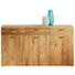 SIDEBOARD Kerneiche massiv geölt Eichefarben - Eichefarben/Bronzefarben, Design, Holz/Metall (160,1/82,5/43cm) - Hom`in