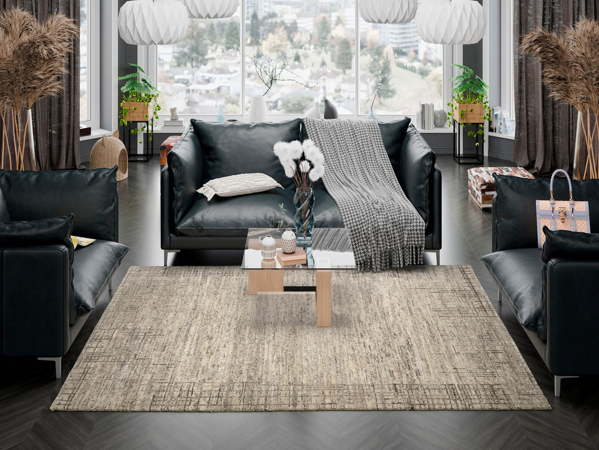 ORIENTTEPPICH 170/240 cm Taravaro Grau, Hellgrau, Dunkelgrau  - Dunkelgrau/Hellgrau, Basics, Textil (170/240cm) - Cazaris