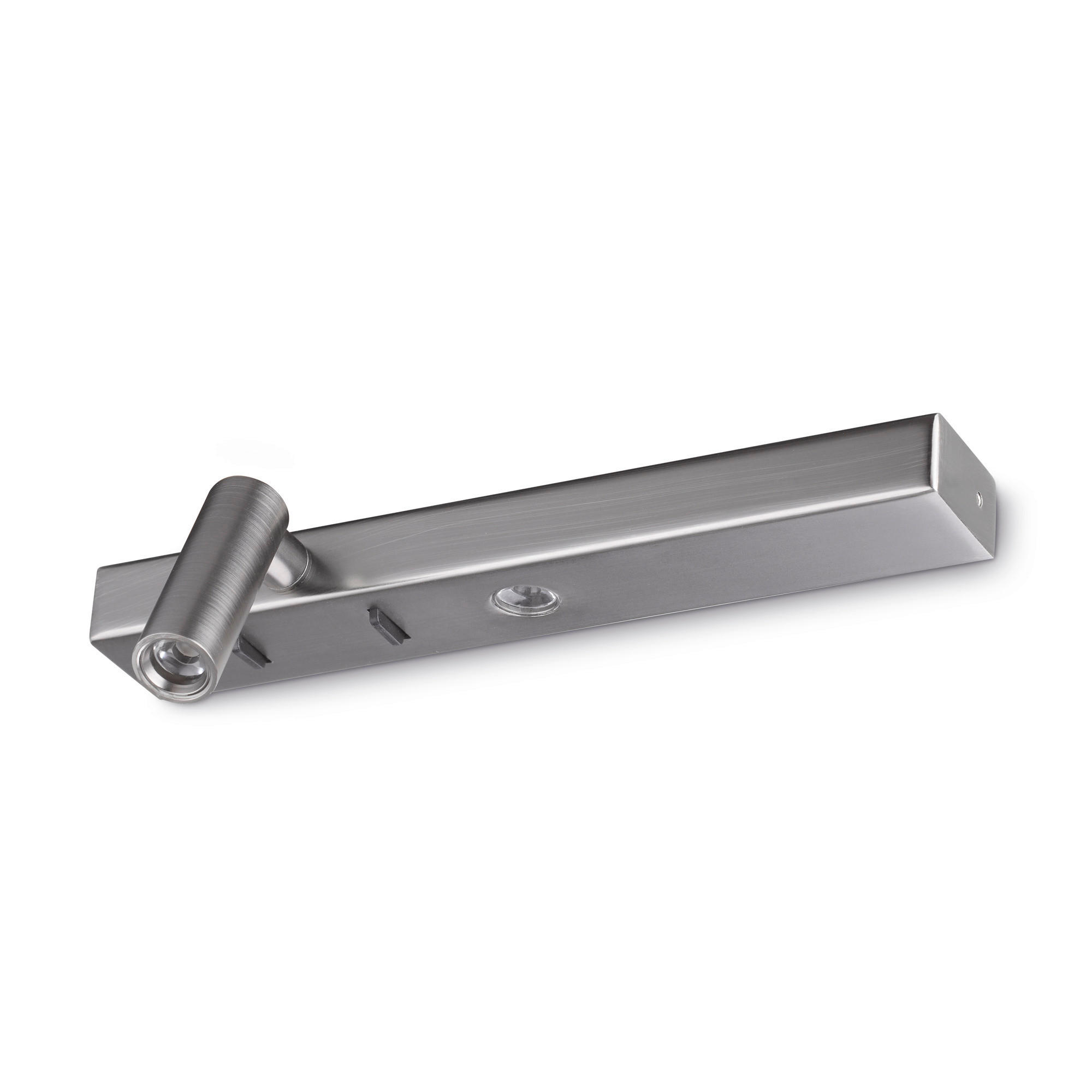 LED-WANDLEUCHTE 22/6/6,5 cm   - Nickelfarben, Basics, Metall (22/6/6,5cm) - Ideal Lux