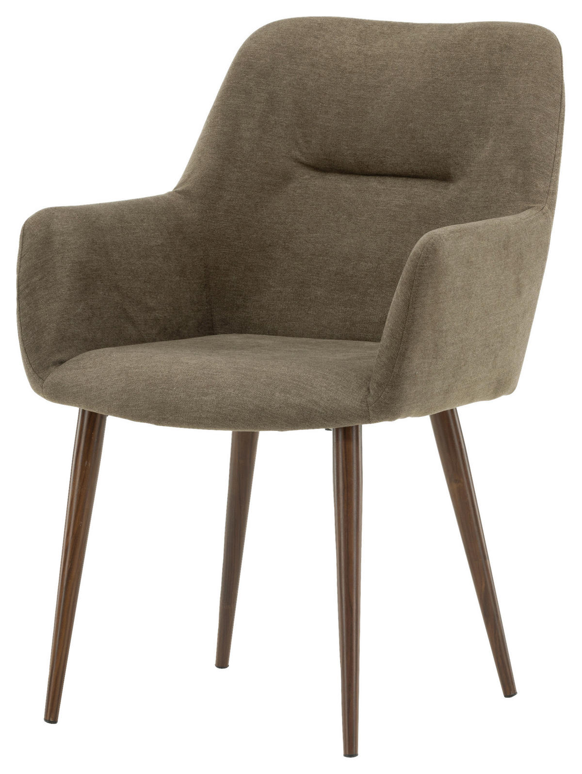 STOLSET stål flatväv  - mörkgrå/brun, Design, metall/textil (60/90/62cm) - Livetastic