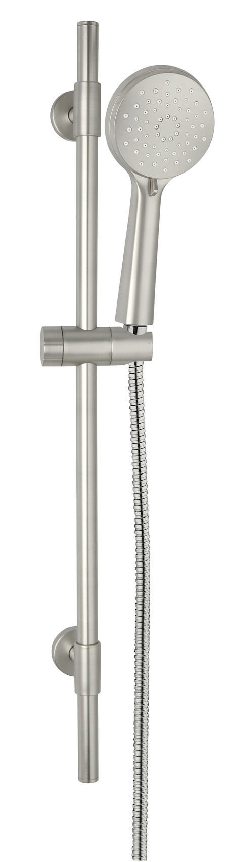 BRAUSESET  - Edelstahlfarben, Basics, Metall (10cm) - Wenko