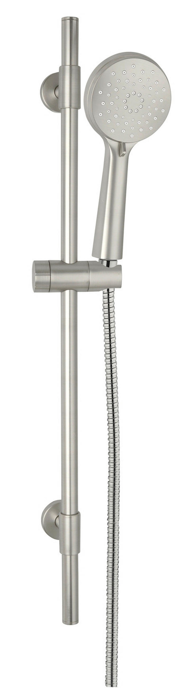 BRAUSESET  - Edelstahlfarben, Basics, Metall (10cm) - Wenko