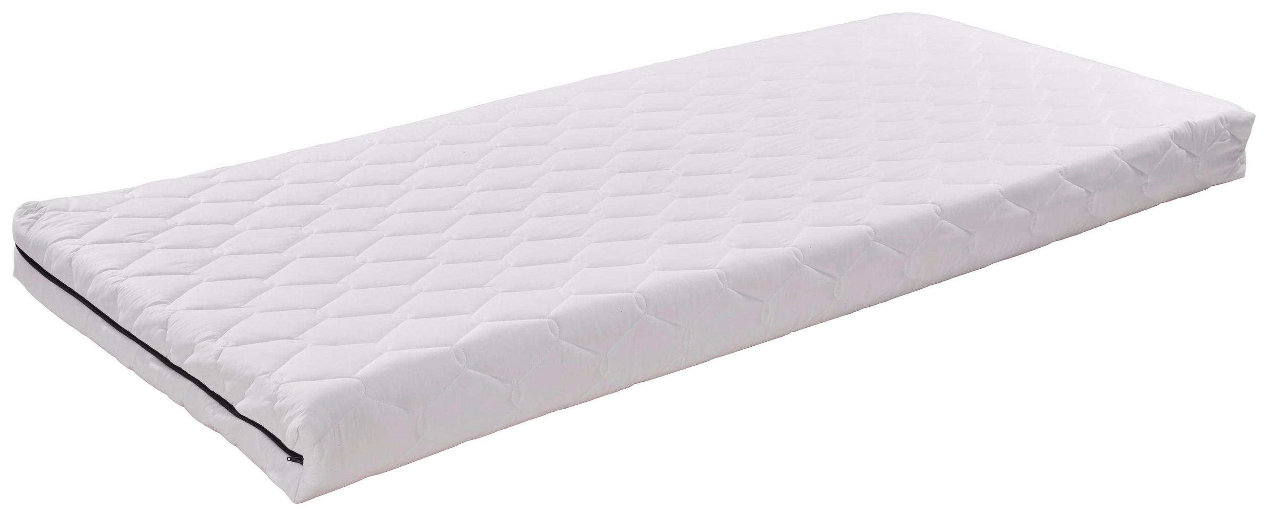 MATRAC Z PUR PENY, 90/200 cm - biela, Modern, textil (90/200cm) - Livetastic